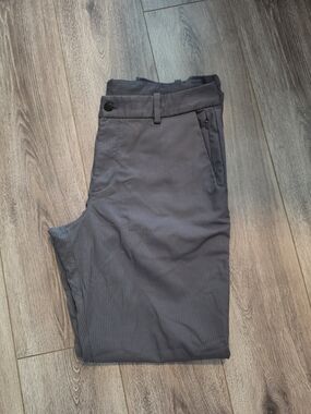 lululemon athletica Black Pinstripe Pants MENS